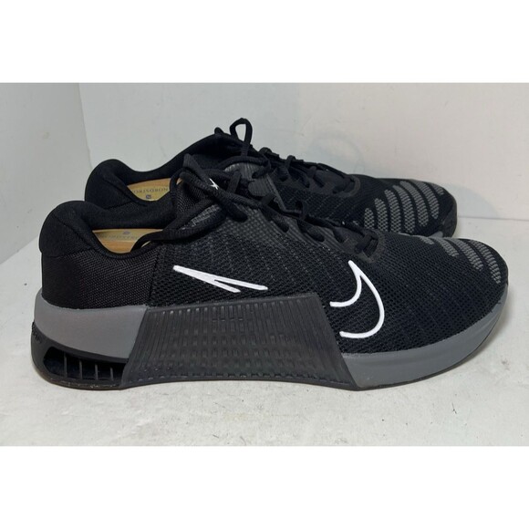 Nike Shoes Mens 12 Black Metcon Sneaker Cross Training Athletic Weight lifting - Picture 1 of 9
